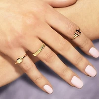 The Lovery Square Signet Ring 14K Gold