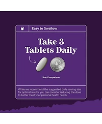 Nature's Craft Magnesium + Ashwagandha Tablets, Calming Magnesium Supplement for Mood Sleep and Relaxation, Nature's Craft, 90ct