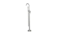 Slickblue Freestanding Bathtub Faucet Floor Mount Bathroom Faucet with Hand Shower