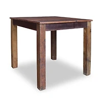 vidaXL Dining Table Mixed Recycled Wood 32.3"x31.5"x29.9"