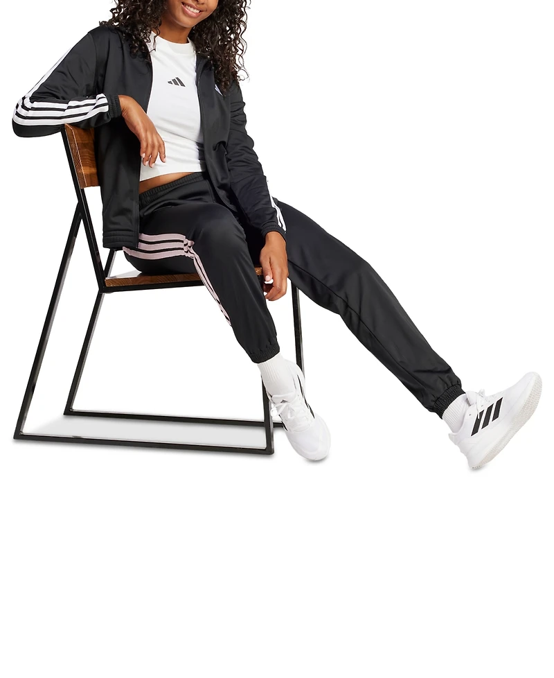 adidas Women's Tricot 3-Stripes Track Jacket