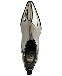 Karl Lagerfeld Paris Women's Keslyn Western Pointy Toe Boots