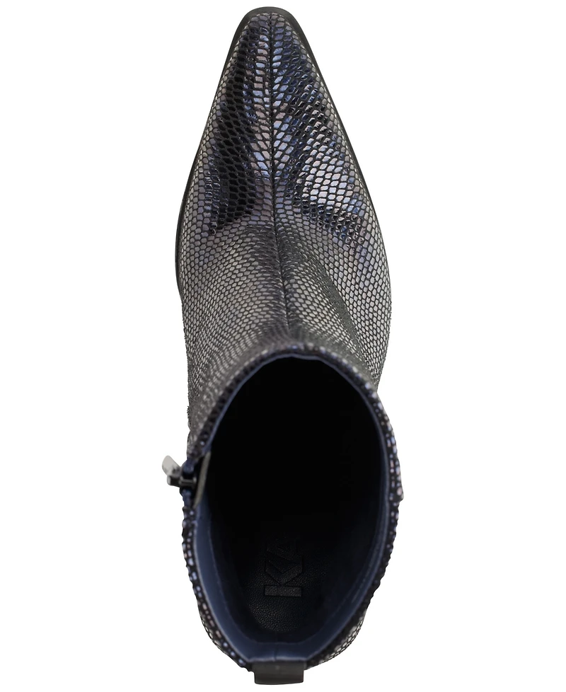 Karl Lagerfeld Paris Women's Keslyn Western Pointy Toe Boots