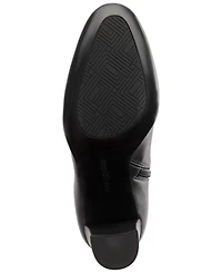 Karl Lagerfeld Paris Women's Vani Almond toe Heeled Boots