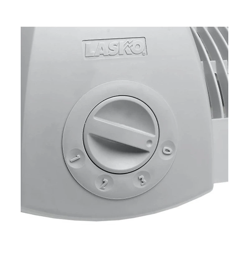 Lasko 20 Inch Cyclone Portable Full-Tilt Floor or Wall Mount Pivoting Fan, White