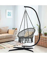 Gouun Solid Steel C Hammock Frame Stand
