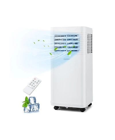 8000 Btu Portable Air Conditioner 3 in 1 Ac Unit with Fan and Dehumidifier