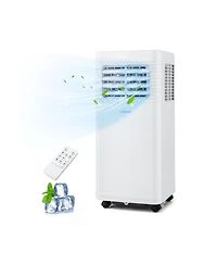 8000 Btu Portable Air Conditioner 3 in 1 Ac Unit with Fan and Dehumidifier