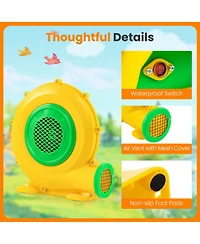 Gouun 480W Air Blower Air Pump Fan with Convenient Handle and Ground Stakes
