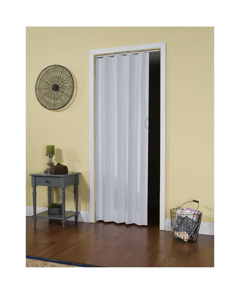 Ltl Home Products Contempora Accordion Folding Door, 36 x 80 Inches, Sand White