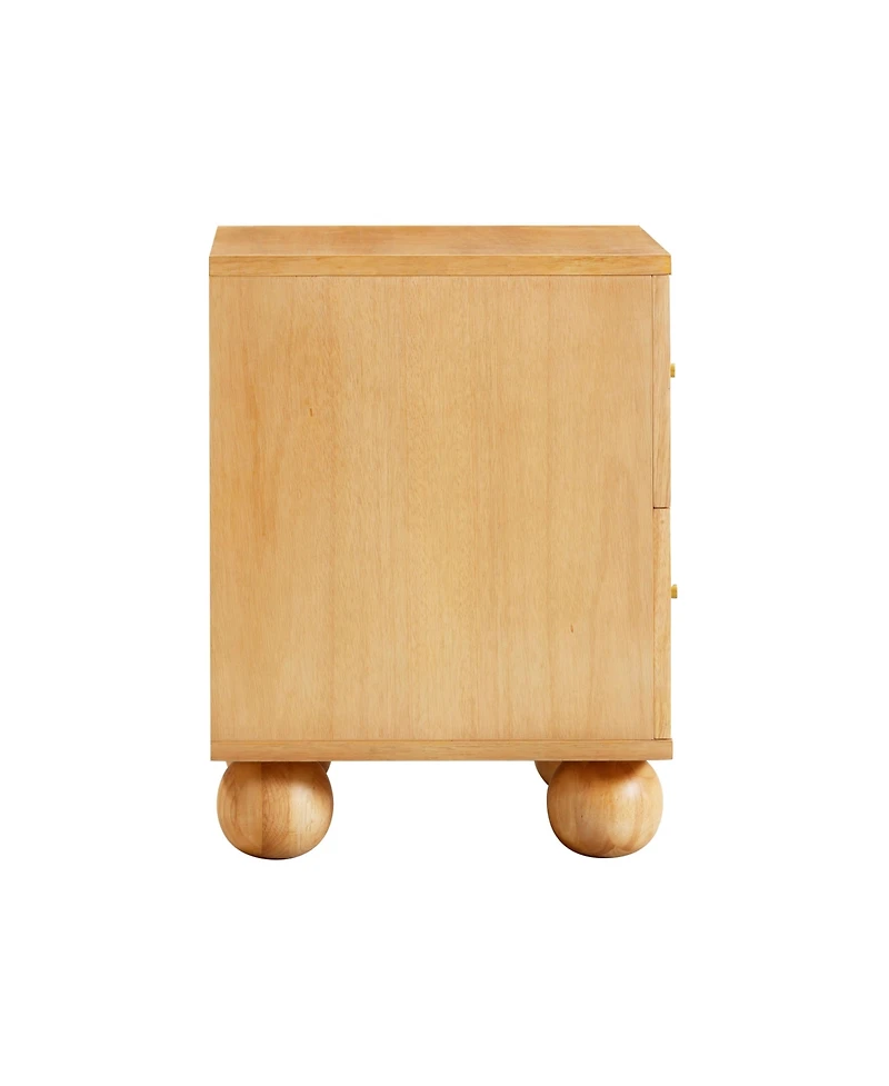 Tov Furniture 17" Wood Nightstand