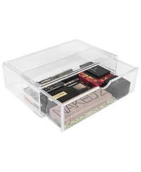 Sorbus Clear Large Stackable Acrylic Drawers - for Organizing Make up, Nail Polish, Hair Accessories