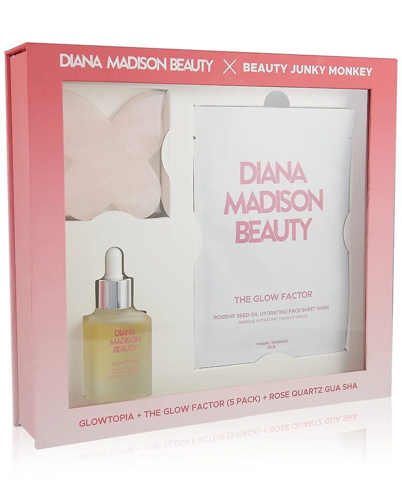 Diana Madison Beauty X Beauty Junky Monkey 7-Pc. Skincare Set