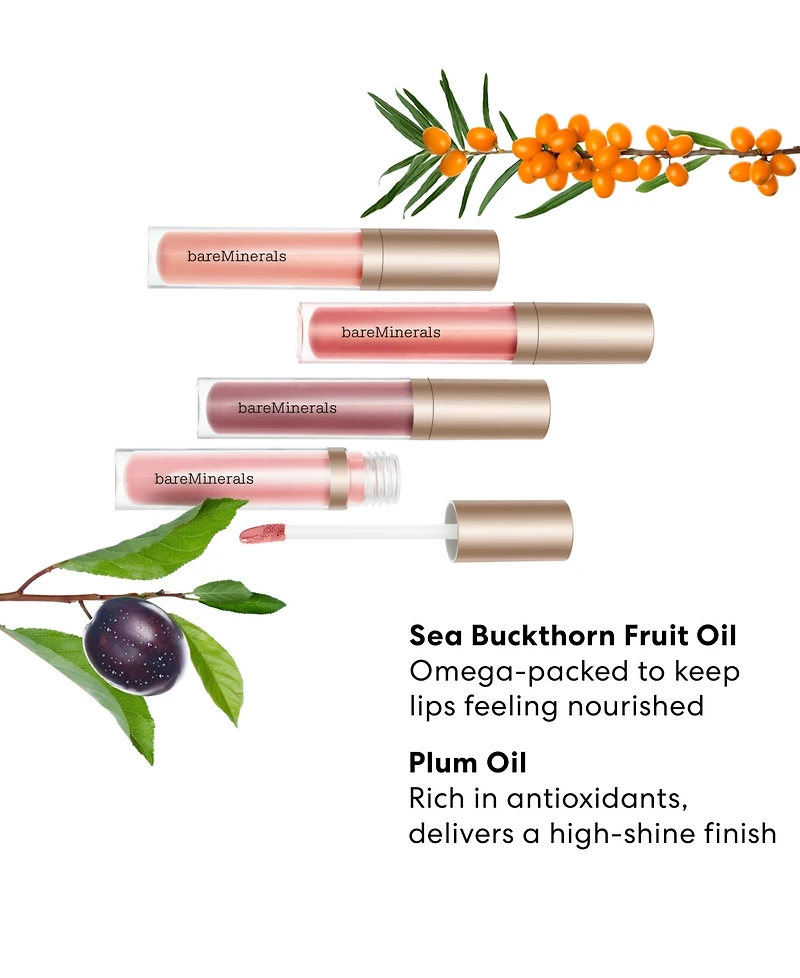 bareMinerals Lip Gloss-Balm, 0.13 oz.