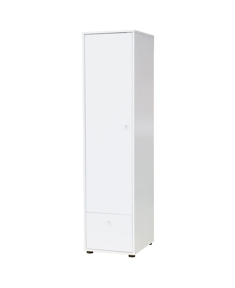 Kings Brand Furniture - Corry Wardrobe Armoire Storage Closet, White