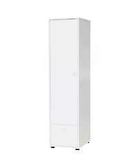 Kings Brand Furniture - Corry Wardrobe Armoire Storage Closet, White