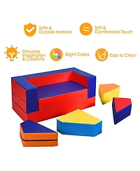 Gouun 4-in-1 Crawl Climb Foam Shapes Toddler Kids Playset