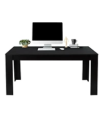 Gouun 63 Inch Rectangular Modern Dining Kitchen Table for 6 People