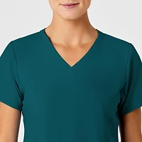 Wink Women's W123 Stylized V-Neck Scrub Top