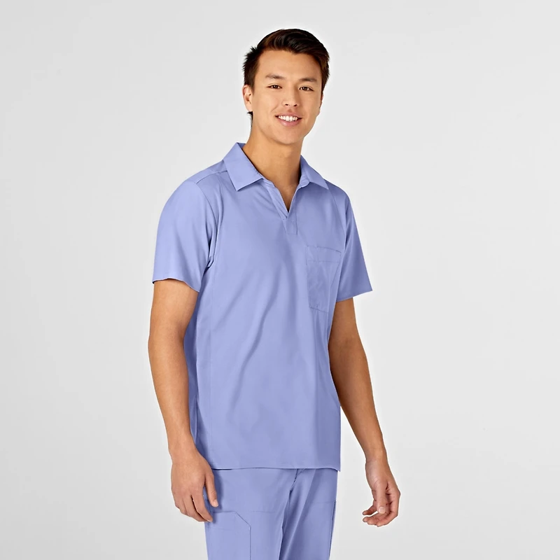 Wink Big & Tall W123 Collar Scrub Top