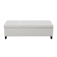 Modern Storage Ottoman, Multipurpose Footstool & Bench-The Pop Home