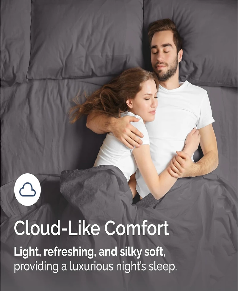 Rayon from Bamboo 4 Piece Deep Pocket Cooling Sheet Set