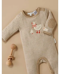 Purebaby Baby Boy and Girl Stripe Coverall