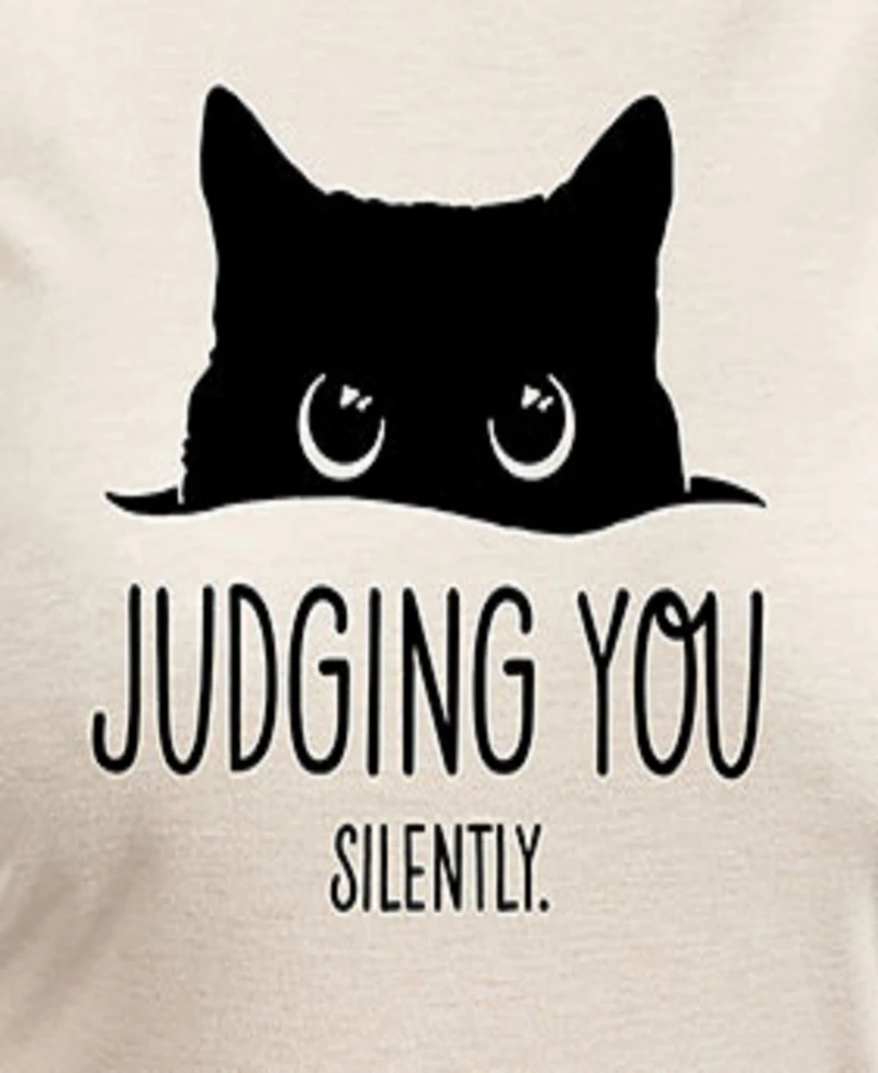 Hybrid Apparel Plus Trendy Judging You Graphic Pullover Top