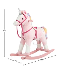 Happy Trails Ride on Rocking Unicorn with Sound