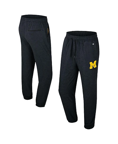 Colosseum Men's Black Michigan Wolverines Revolution Jogger Pants