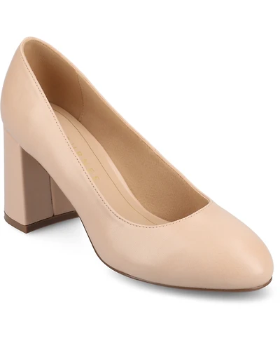 Journee Collection Women's Seraphina Round Toe Pumps