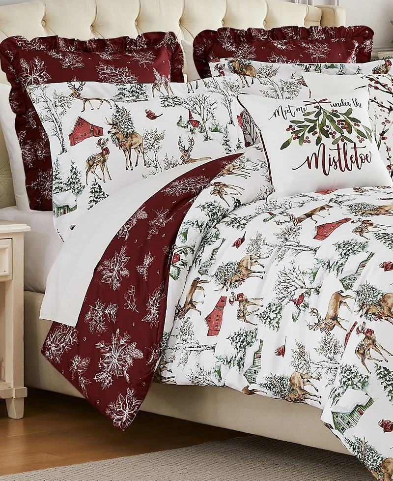 Southshore Fine Linens Christmas -Pc. Holiday Comforter Set
