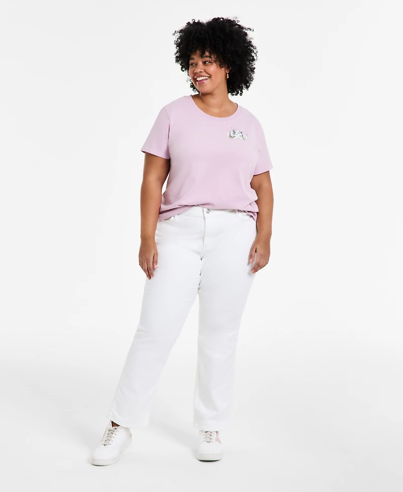 Levi's Trendy Plus Size Classic Straight Leg Jeans