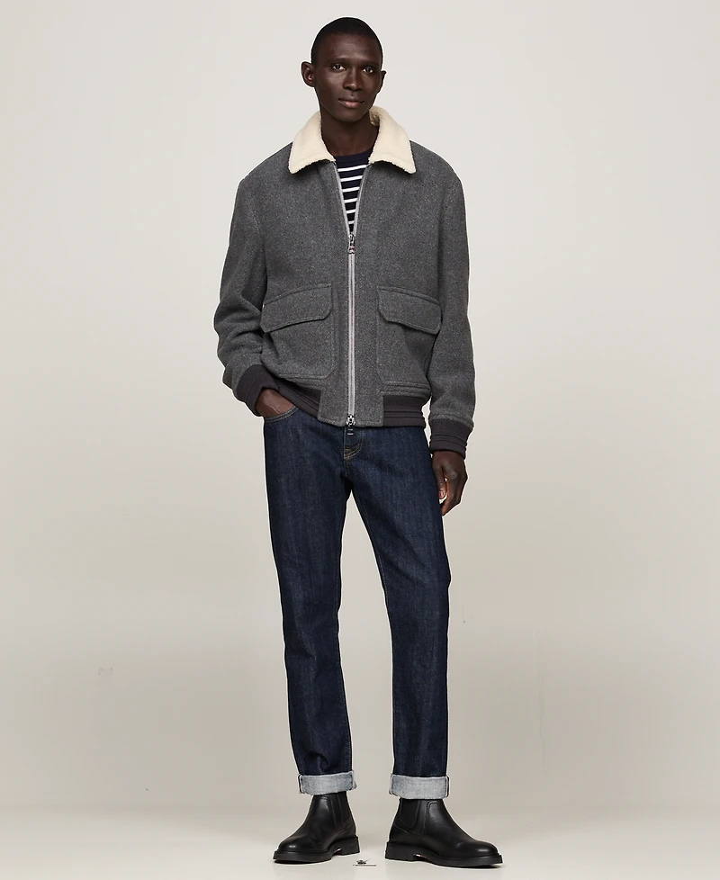 Tommy Hilfiger Men's Zip Front Flight Jacket
