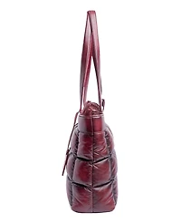 Old Trend Puffy Clover Tote Bag