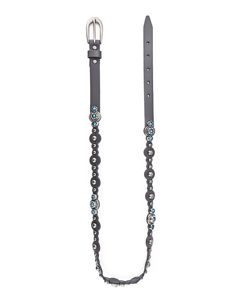 Old Trend Women's Rosa Flourish Leather Belt