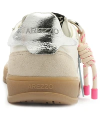 Arezzo Women's Millie Lace-Up Sneakers with Charms