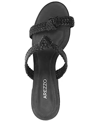 Arezzo Women's Remy Mid-Block Sandals