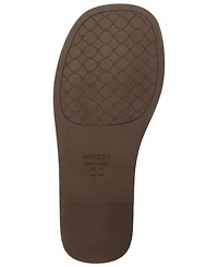 Arezzo Women's Paislee Round Toe Flat Sandals