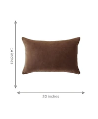 Ihi Home Stella Velvet Decorative Pillow ,14" x 20"