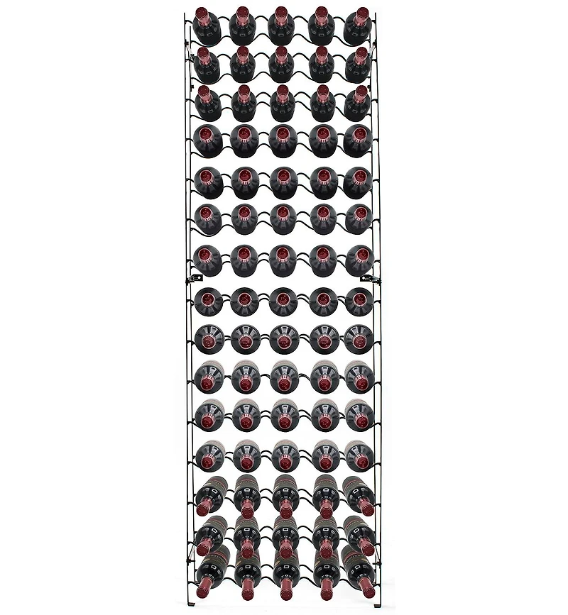 Sorbus 75-Bottle Freestanding Wine Rack Stand - Perfect Storage for Kitchen, Dining Room, Bar, or Wine Cellar