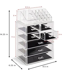 Sorbus Medium Makeup Organizer Set