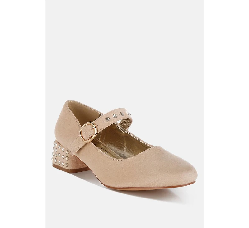 Sima Studded Mary Jane Pumps Women