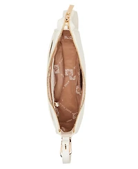 Anne Klein Sculpted Buckle Small Crossbody Bag