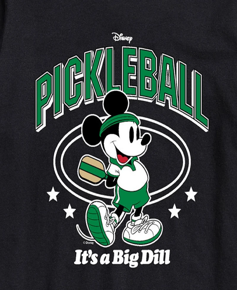 Airwaves Men's Disney Mickey Pickleball Rules Short Sleeve Tee