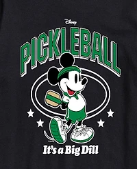 Airwaves Men's Disney Mickey Pickleball Rules Short Sleeve Tee