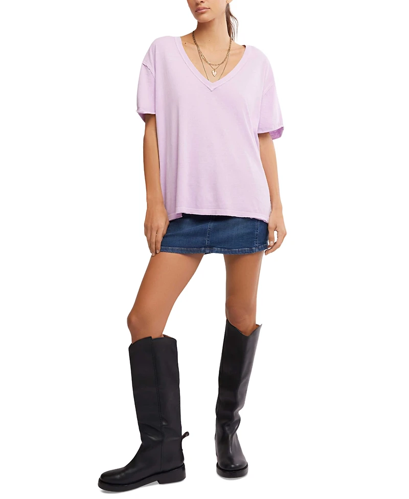 Free People Women's Nina V-Neck T-Shirt
