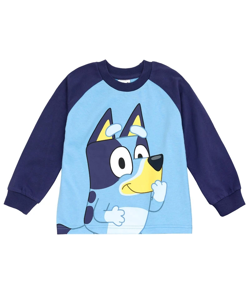 Bluey T-Shirt and Jogger French Terry Pants Toddler |Child Boys