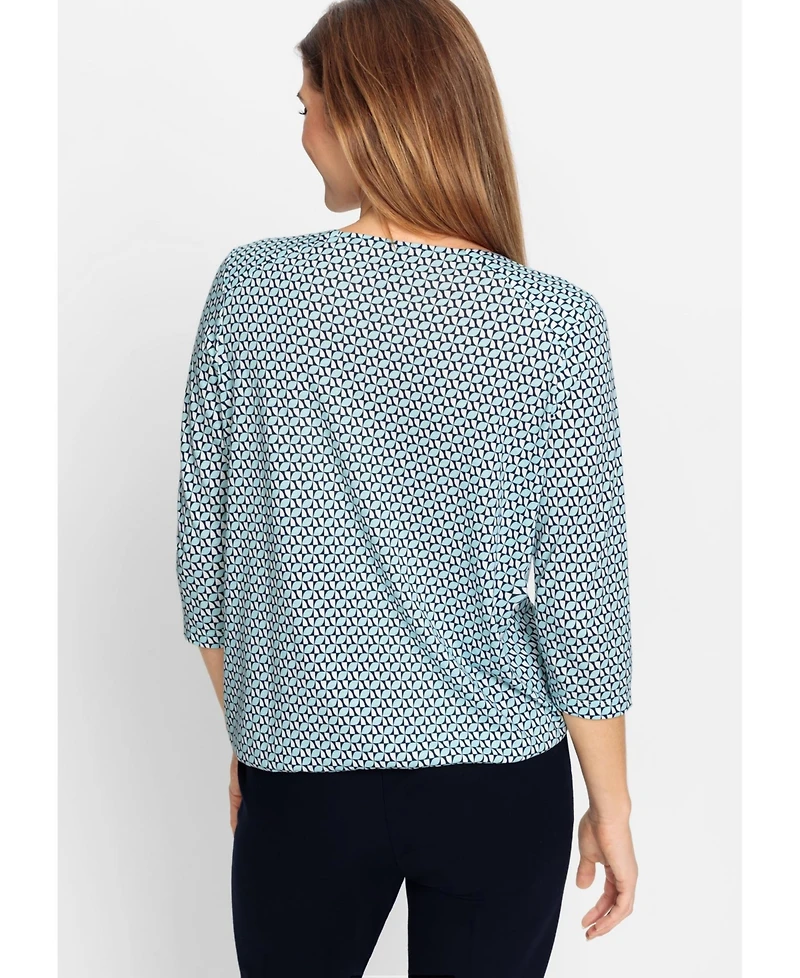 Olsen Women's Geo Print T-Shirt