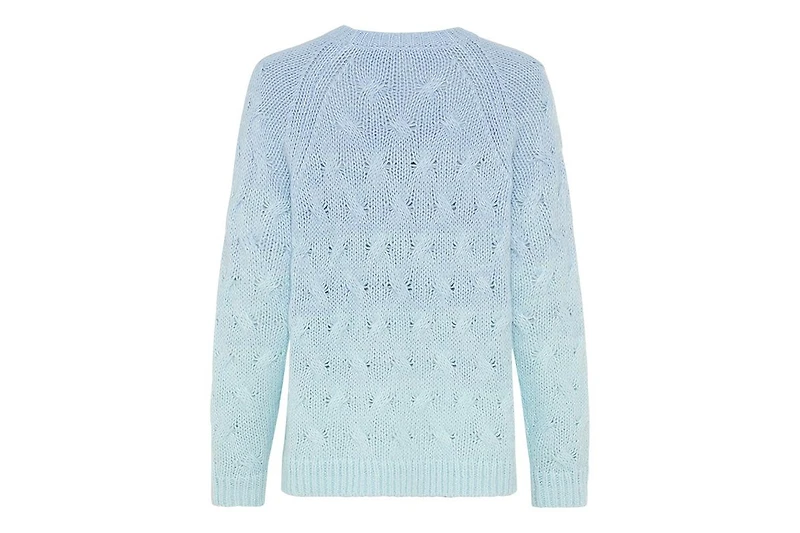 Olsen Women's Ombre Cable Knit Sweater
